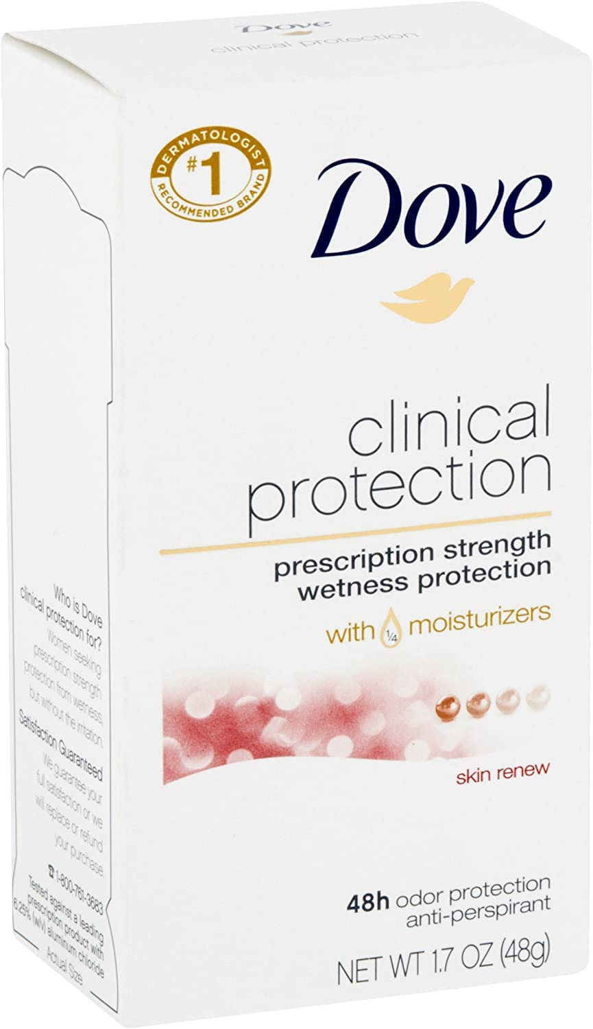 Dove Protection Clinique — bouteille anti-transpirant offrant confort et protection durable.