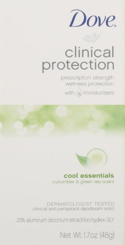 Dove Protection Clinique Cool Essentials — emballage du pack pratique pour la routine.