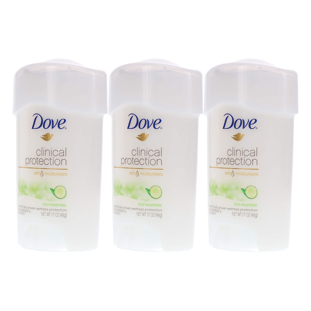 Dove Protection Clinique Frais Essentiels, détail bouteille montrant texture douce.