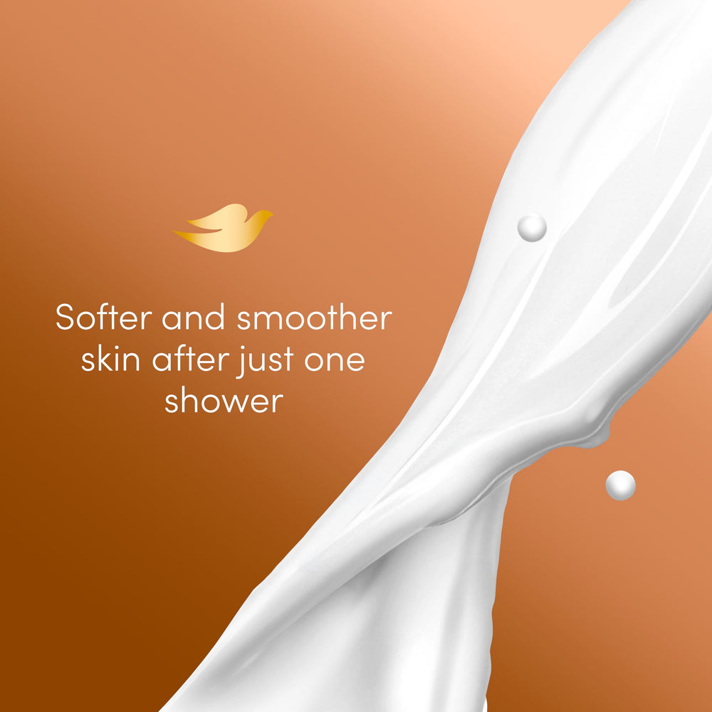 Dove Purely Pampering warm vanilla scent enhances daily shower routine