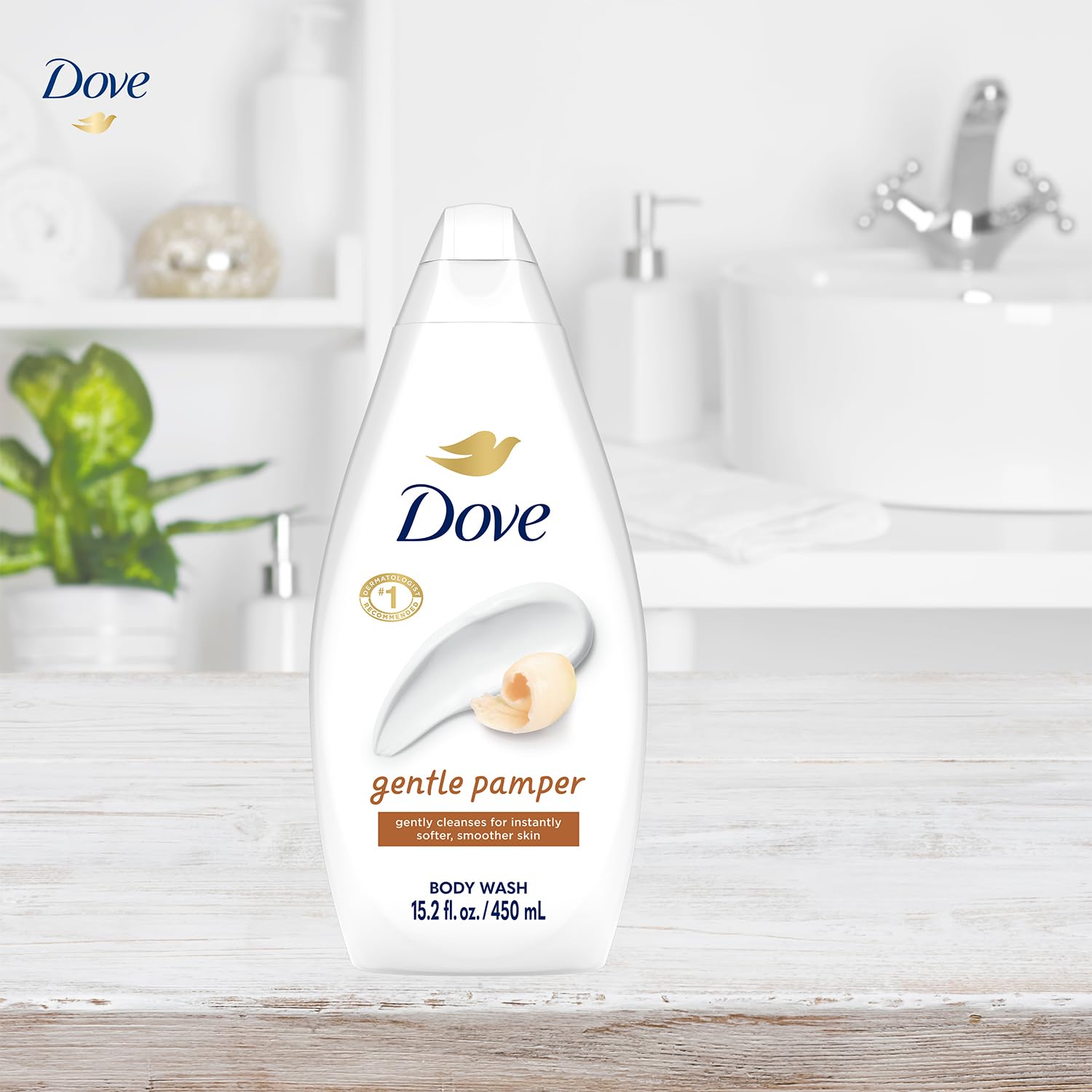 Dove Sans Sulfates: formule douce qui respecte la peau.