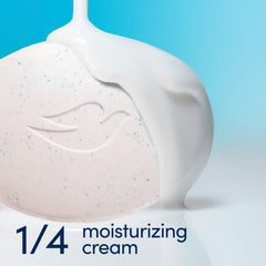 Dove Savon 3-en-1 nettoie visage, corps et mains efficacement.