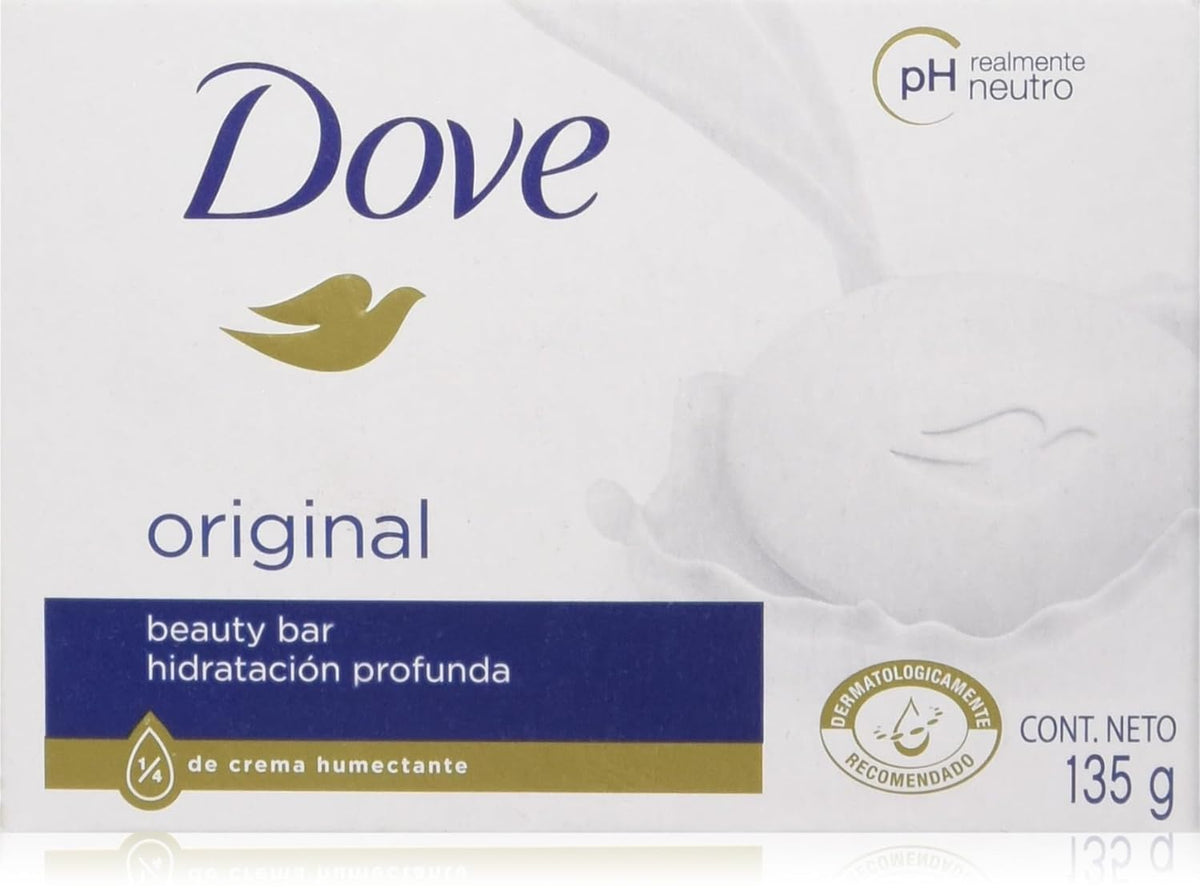 Dove Savon Original: barre hydratante pour peau douce au quotidien.