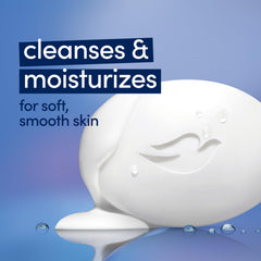 Savon Dove Original dermatologiquement recommandé pour la peau.