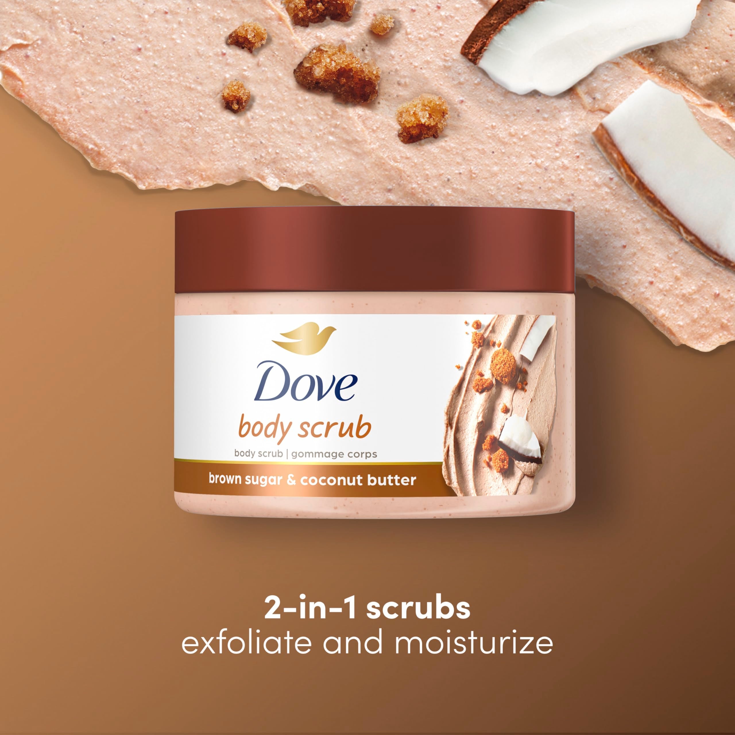 Dove Scrub certification sans cruauté, choix responsable