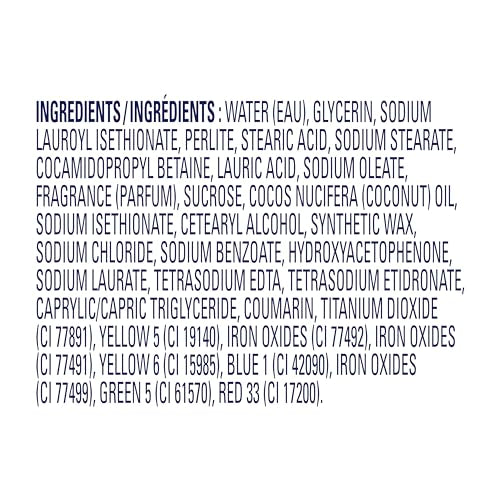 Dove Scrub peau lisse et lumineuse après chaque utilisation