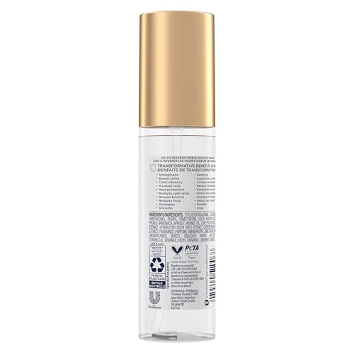 Flacon Sérum Bond Strength Dove, brillance et douceur sur cheveux endommagés.