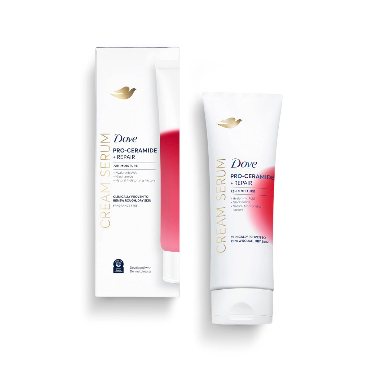 Dove Pro-Ceramide sérum-crème corporelle avec Pro-Céramides et acide hyaluronique hydratant en profondeur