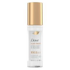 Sérum Bond Strength de Dove avec pompe, cheveux plus forts après usage.