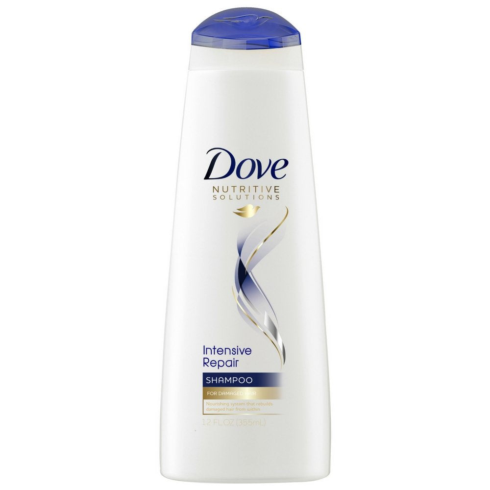 Dove Shmp Intens – bouteille 340 ml, pratique pour usage quotidien des cheveux