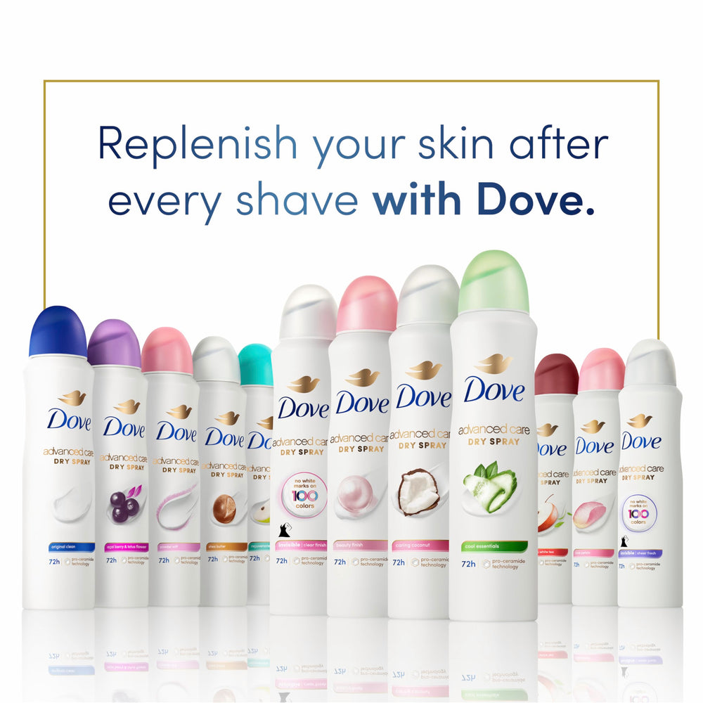 Dove Soin Avancé Spray Usage Quotidien: pratique pour démarrer la journée.