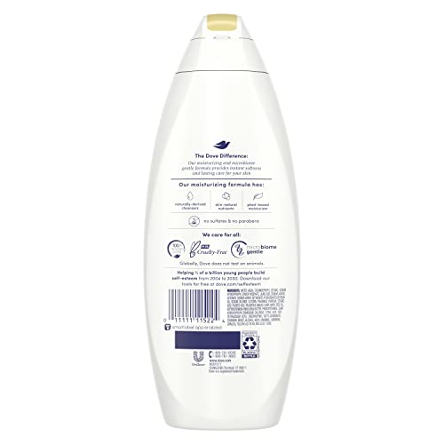 Texture crème Dove Douce pour peau veloutée et hydratée