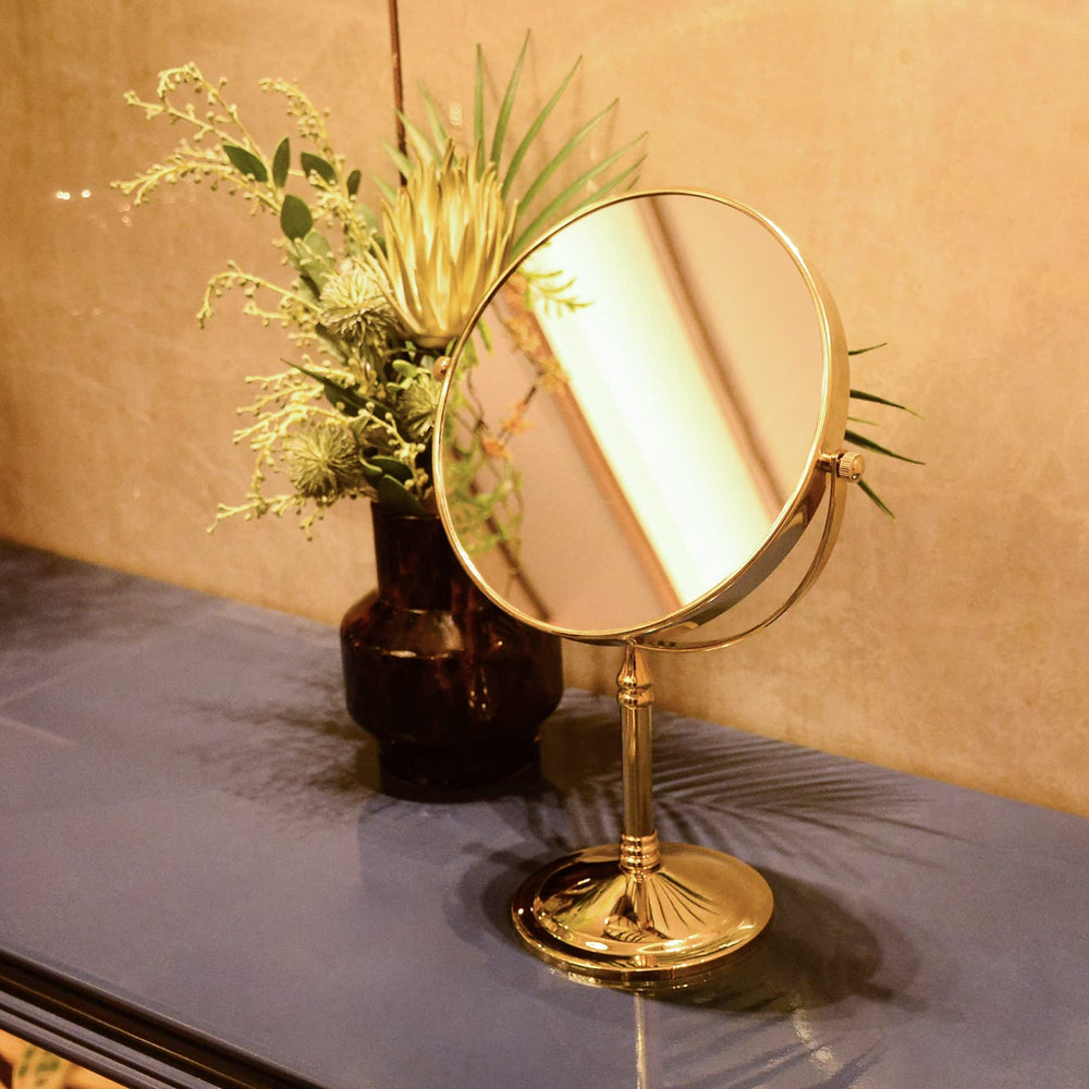 Cadeau parfait DOWRY: miroir maquillage 10x pour femme, épouse et mère.