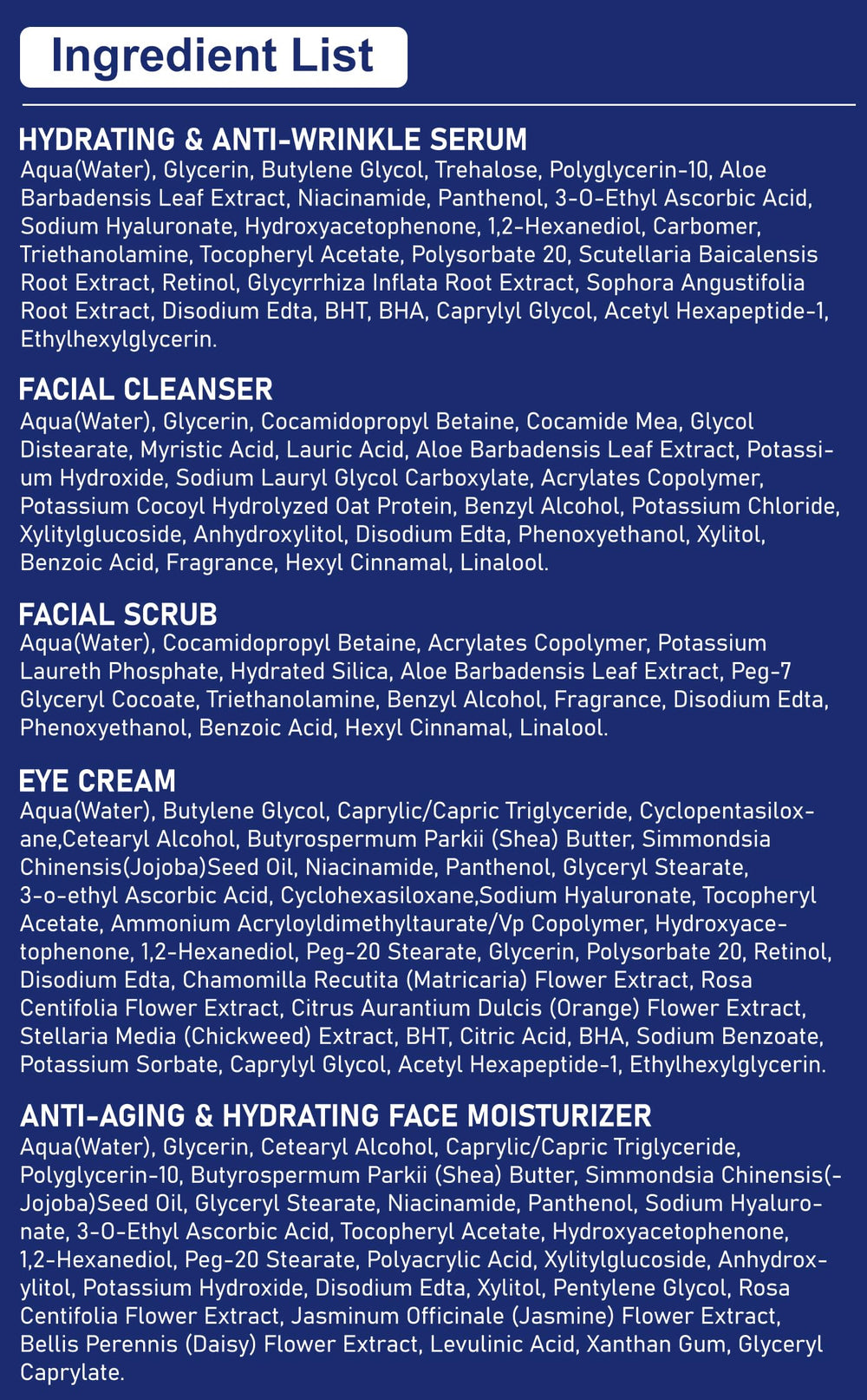 DOYEEWO coffret cadeau soin visage homme, idéal pour Noël.