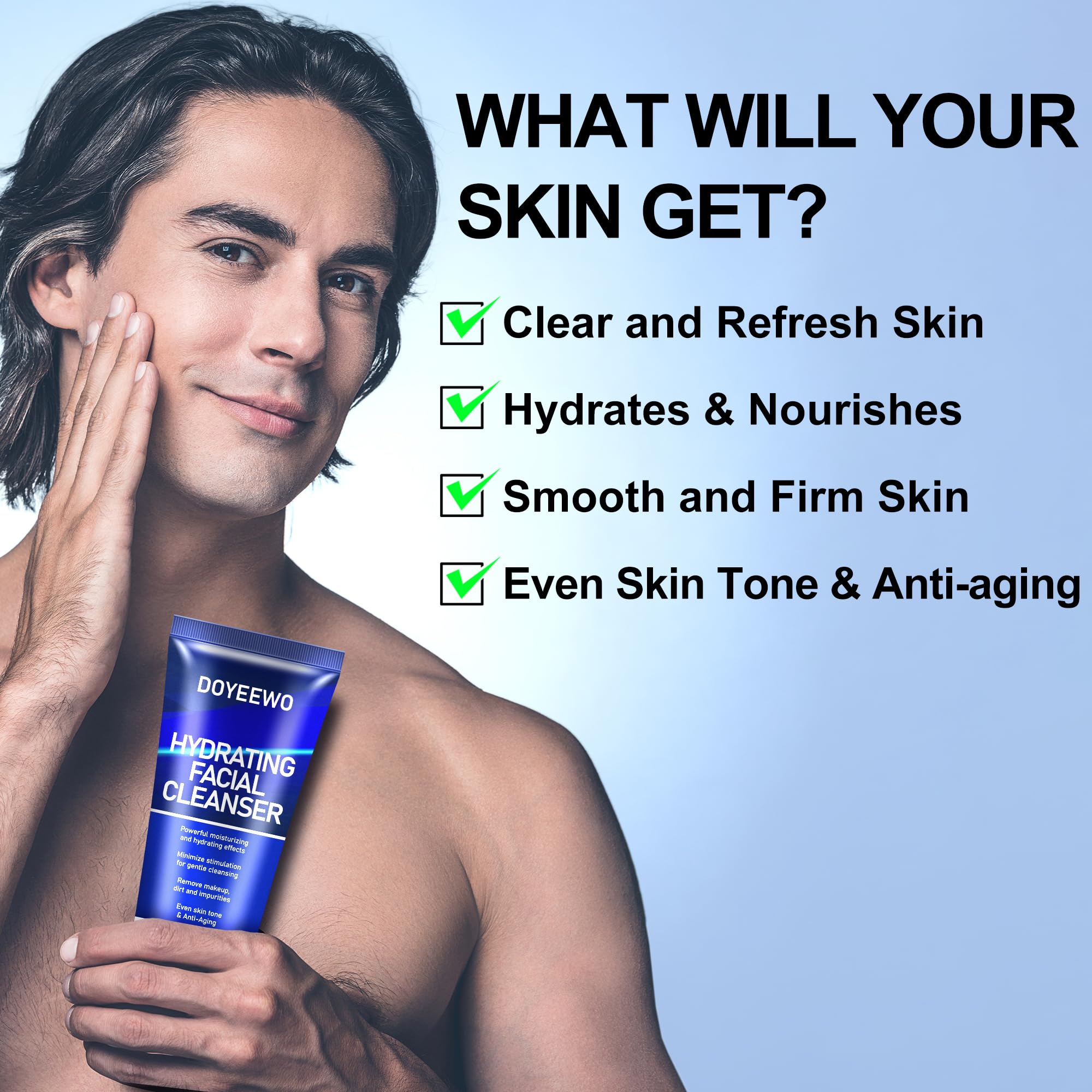 DOYEEWO crème visage hydratante nourrit et raffermit la peau.