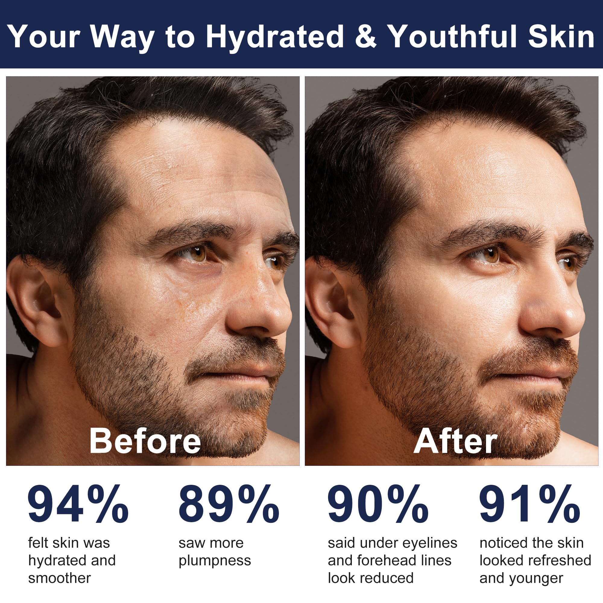 DOYEEWO gommage visage homme aide à lisser et affiner la peau.