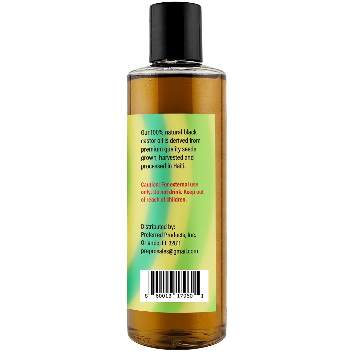 Soin cutané léger pour peau sensible avec Doyley's huile de ricin.