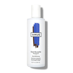 dpHUE Cool Brunette Shampoo – Bouteille bleue, neutralise les reflets orange sur bruns