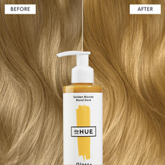 dpHUE Gloss+ Golden Blonde – brillance douce pour blondes, sans peroxyde ni ammoniaque.