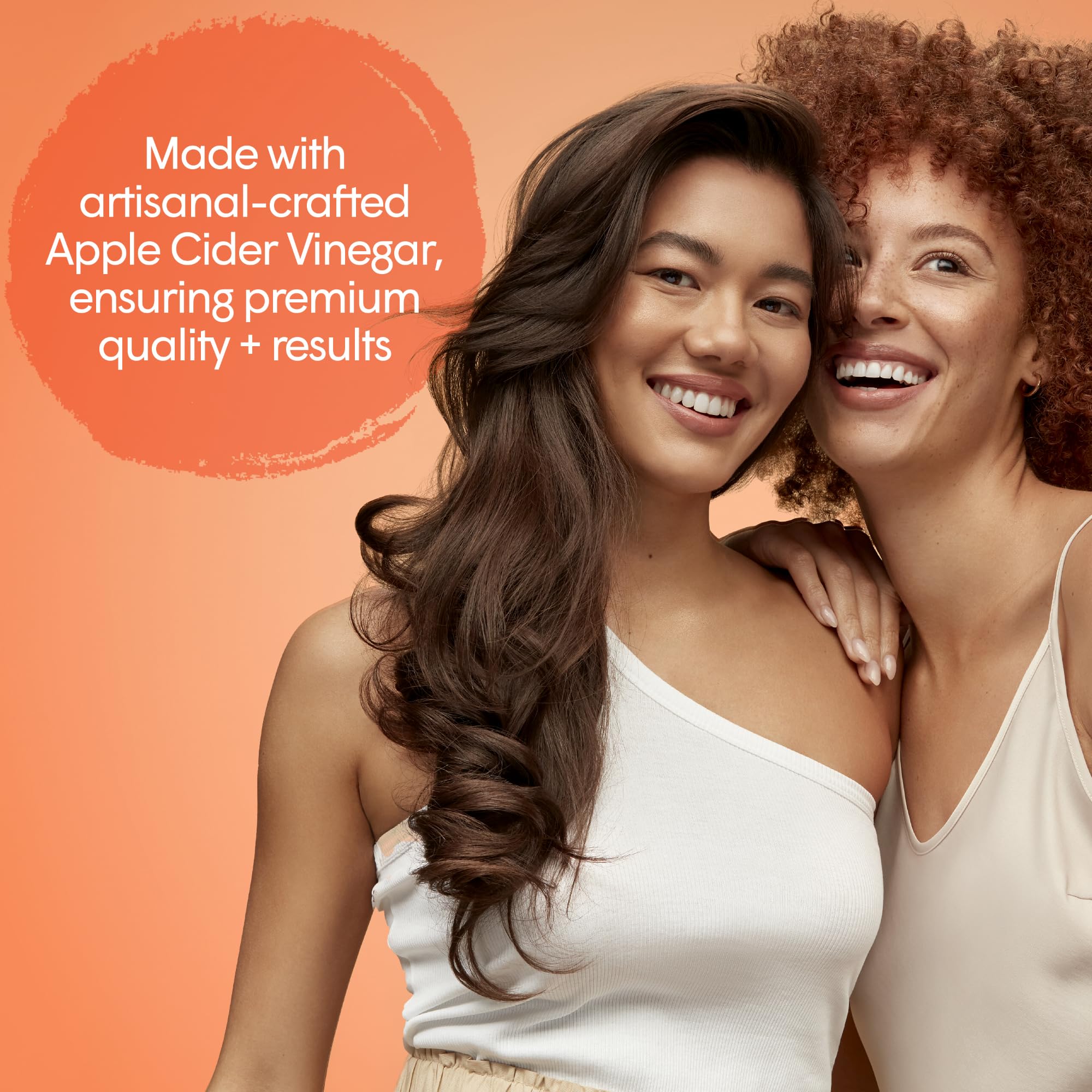 dpHUE ACV Revitalizing Shampoo – après rinçage, cheveux plus volumineux et cuir chevelu apaisé