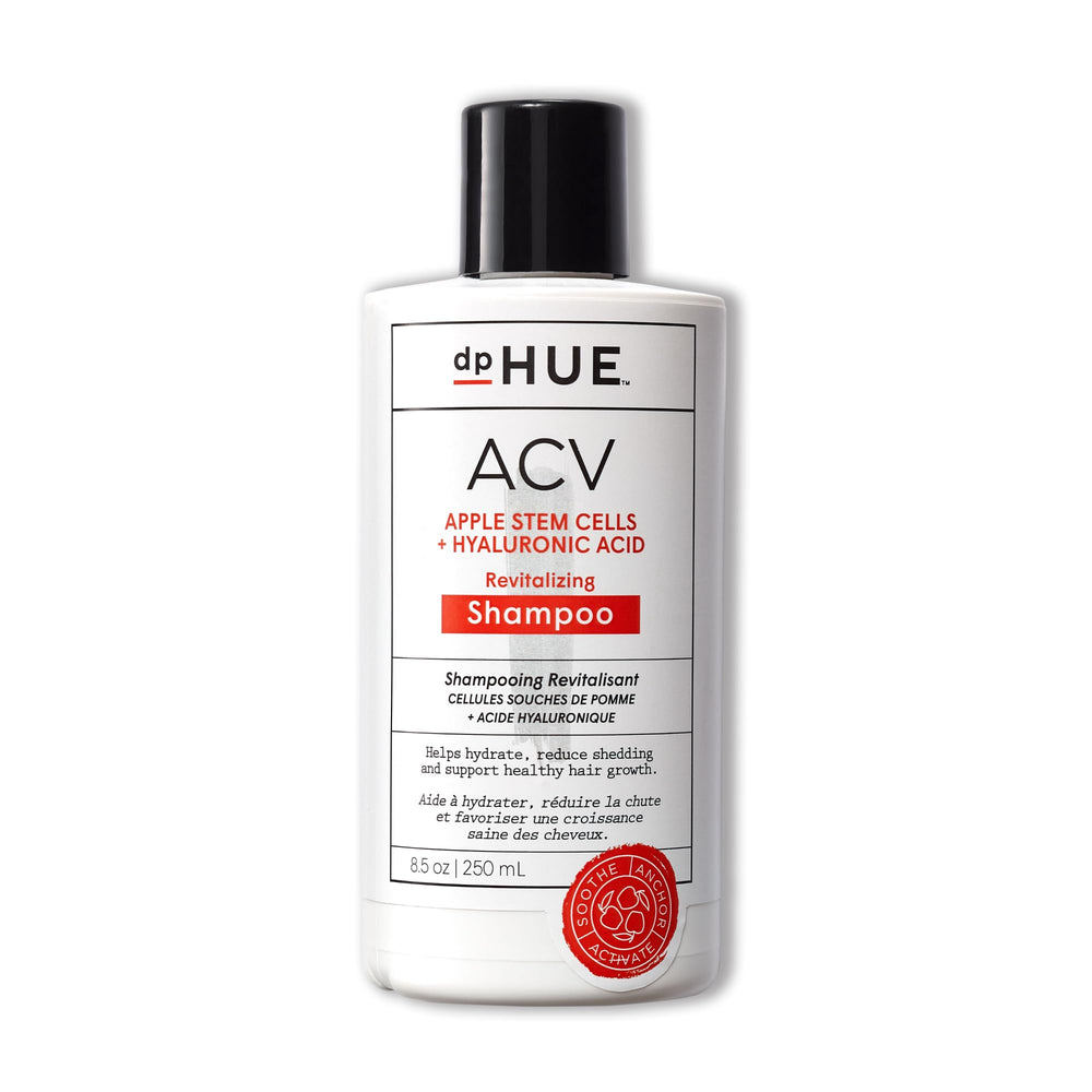 dpHUE ACV Revitalizing Shampoo – bouteille, usage quotidien doux pour cuir chevelu équilibré