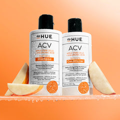 dpHUE ACV Revitalizing Shampoo – application sur cheveux humides pour démêlage facile et douceur