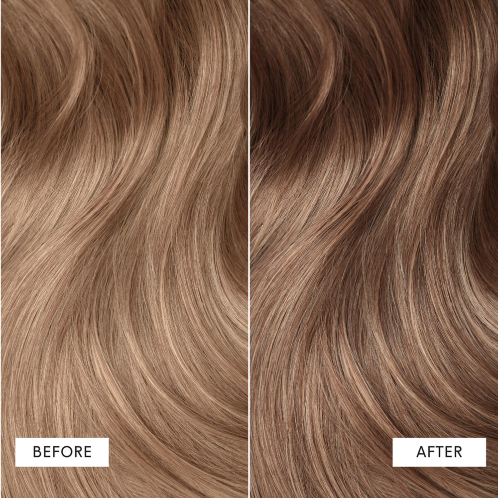 dpHUE Color Dream reflets brillants – cheveux lumineux et soyeux après application.