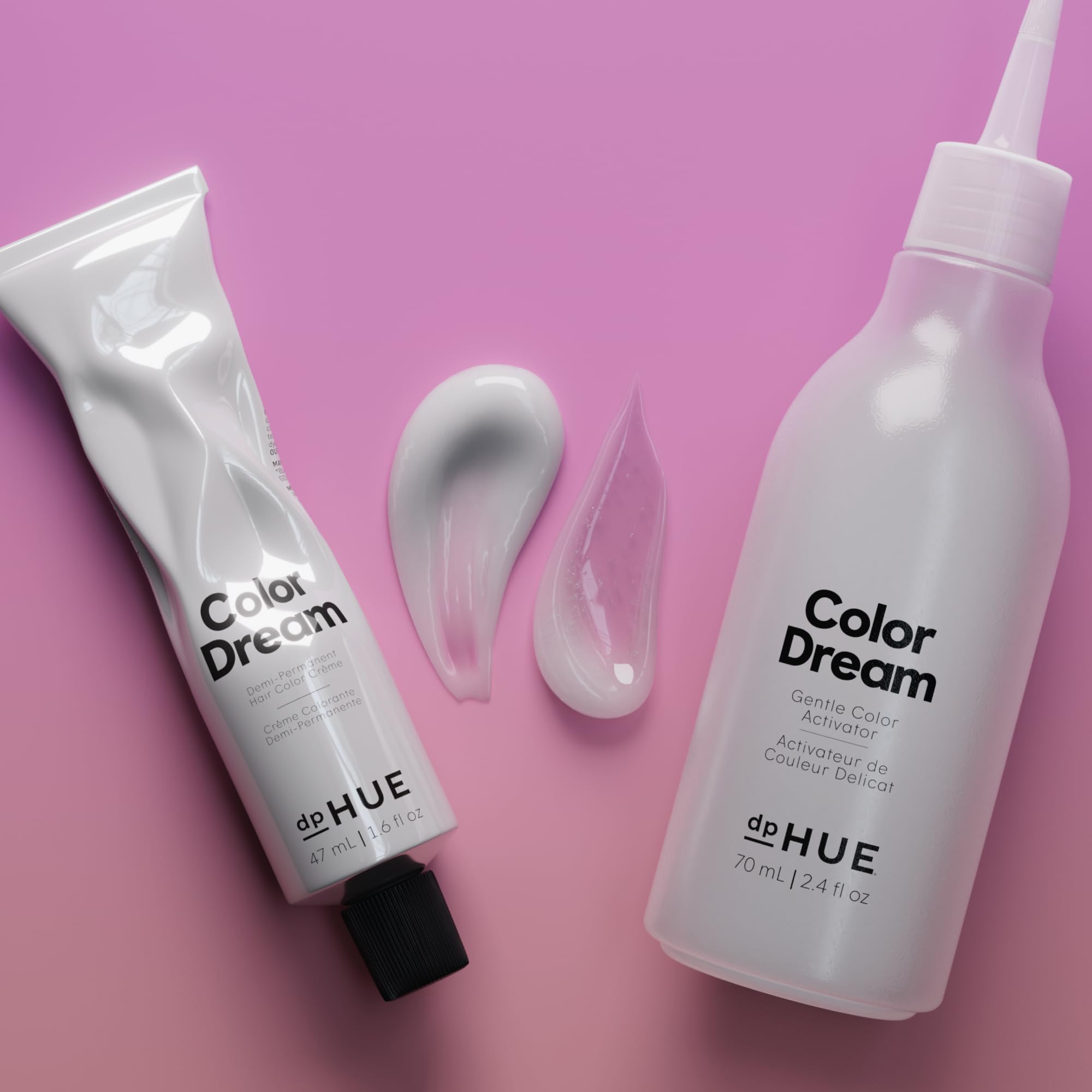 dpHUE Color Dream formule sans ammoniaque et sans parabènes.