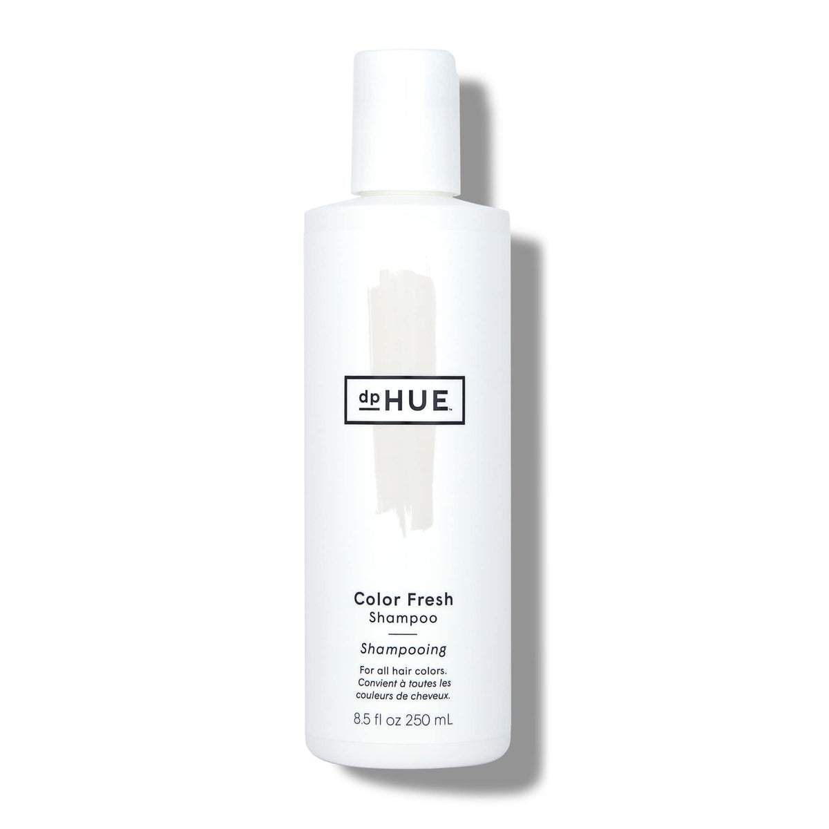 dpHUE Color Fresh Shampoo flacon plein met en valeur l'hydratation pour cheveux colorés