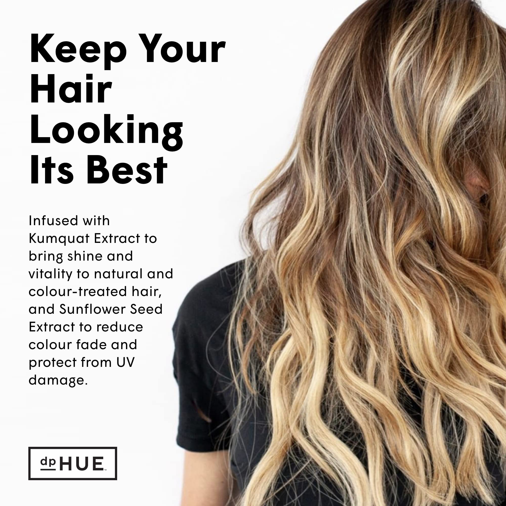 dpHUE Color Fresh Shampoo sans parabènes et sans sulfates, douceur assurée