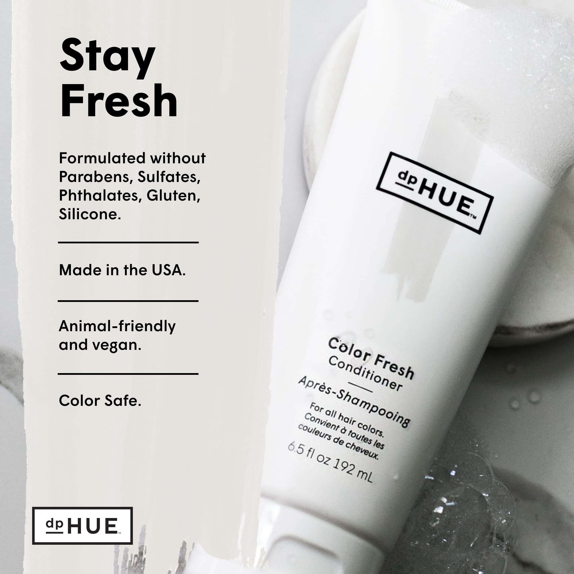 dpHUE Conditionneur Douceur Cheveux — pour des cheveux soyeux après shampooing.