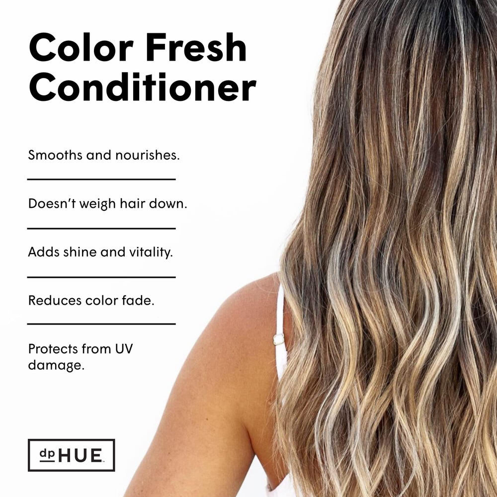 dpHUE Conditionneur Kumquat — flacon et extrait nourrissant pour les couleurs.