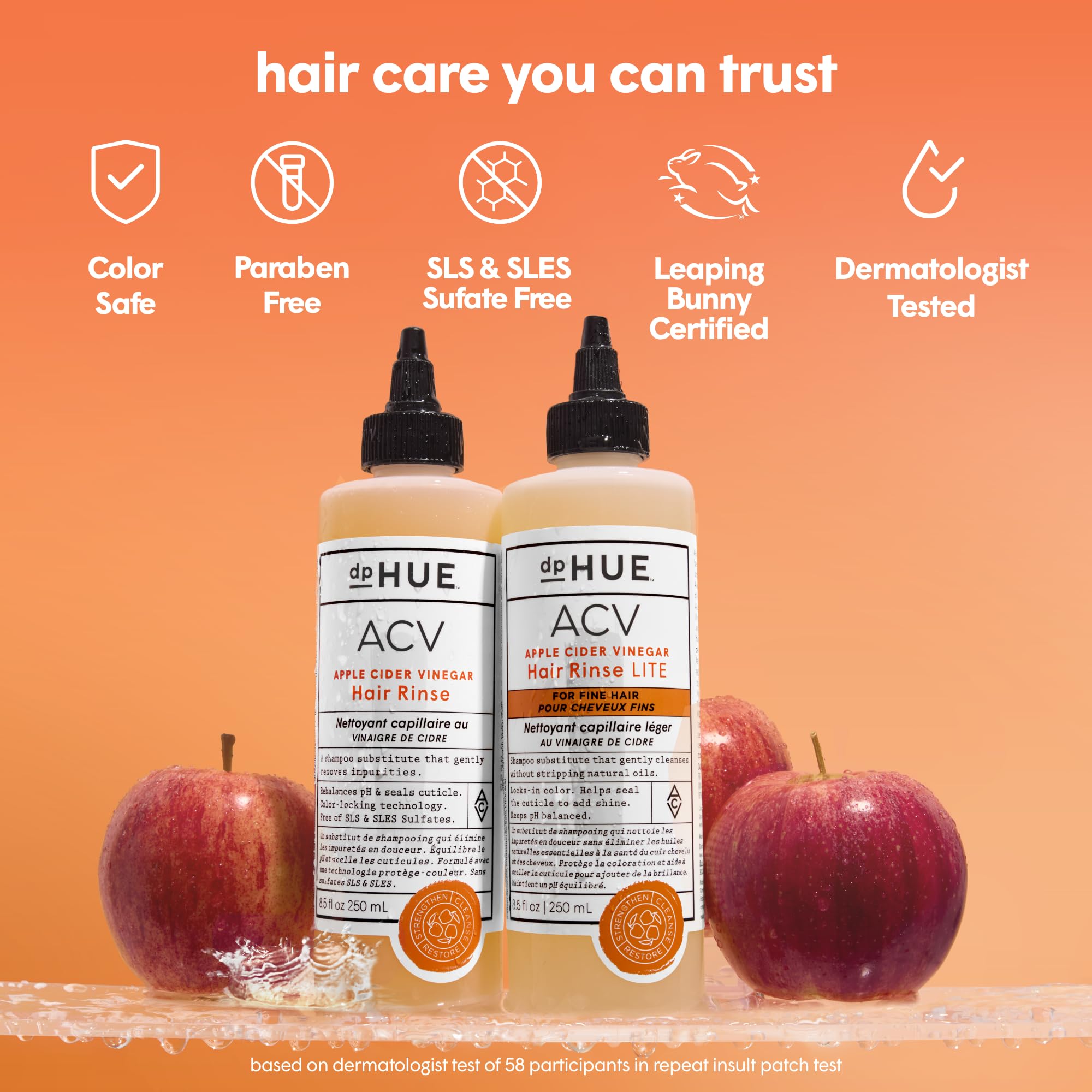 dpHUE extensions-tresses cheveux: entretien facile et rafraîchissement pour extensions.
