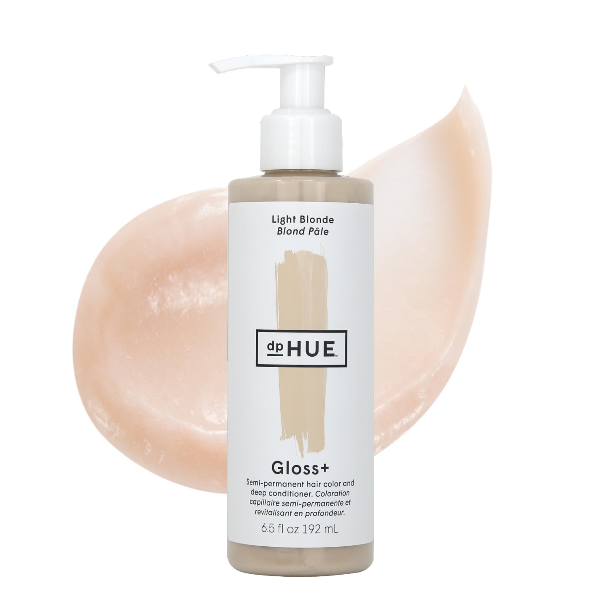 dpHUE Gloss+ Bouteille Lumière Cheveux Blonds : brillance et douceur temporaires.