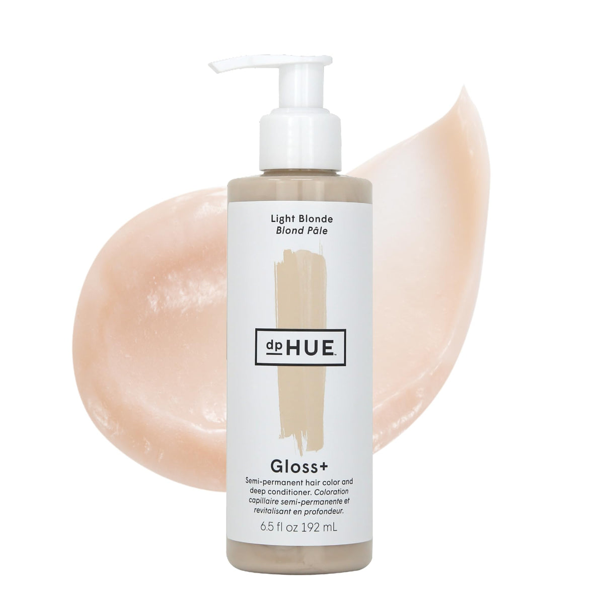 dpHUE Gloss+ Bouteille Lumière Cheveux Blonds : brillance et douceur temporaires.