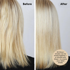 dpHUE Gloss+ Sans Peroxyde : couleur sans dommage et sans sulfates.