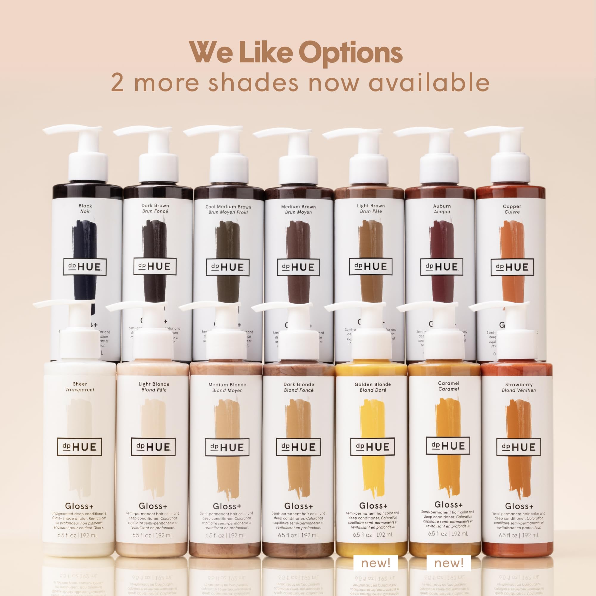 dpHUE Gloss+ Sheer – utilisation hebdomadaire pour cheveux sains et éclatants.