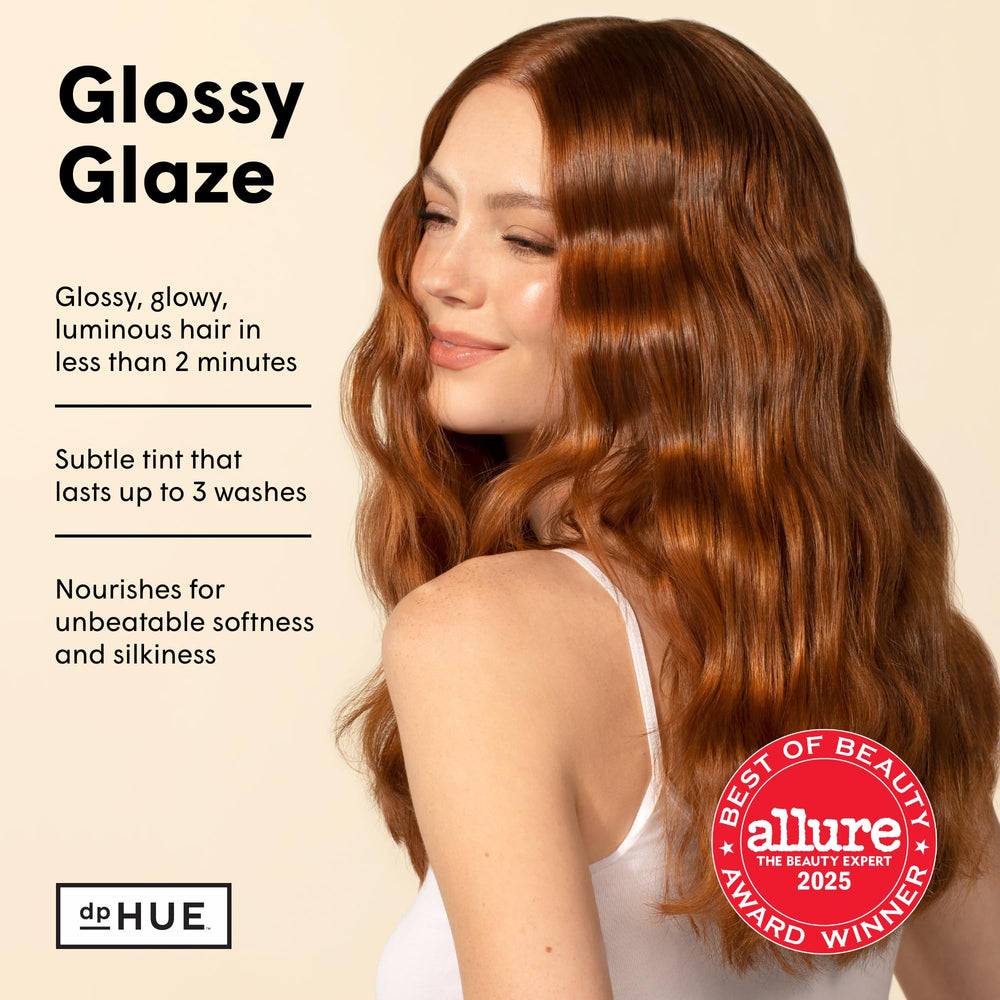 dpHUE Glossy Glaze cuivre — application ciblée sur les longueurs pour une couleur subtile
