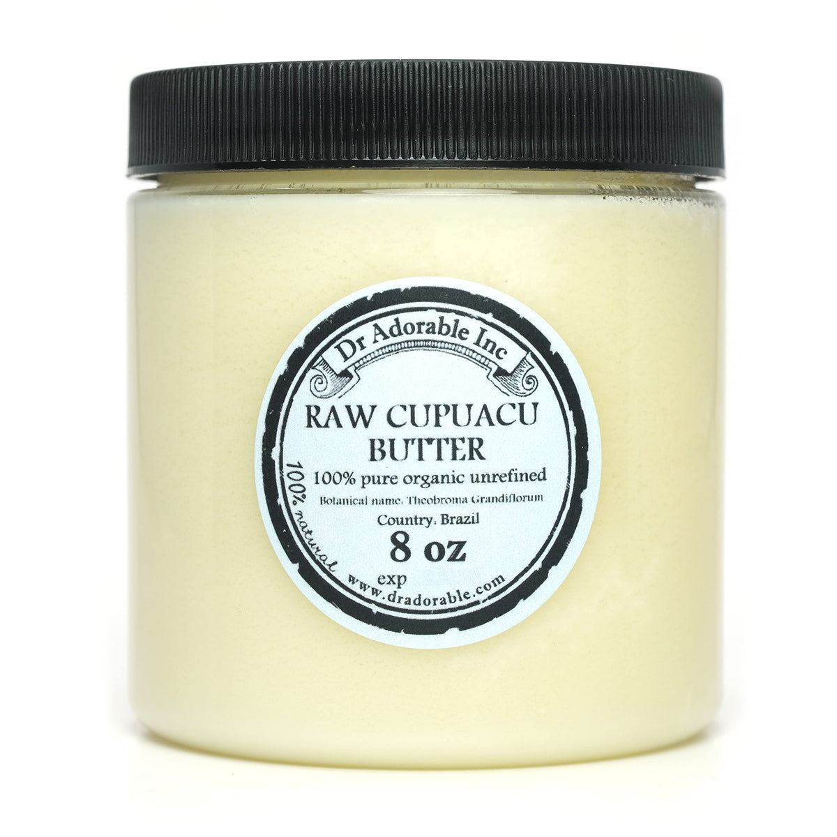 Beurre Cupuacu Dr Adorable en bocal pour hydratation durable