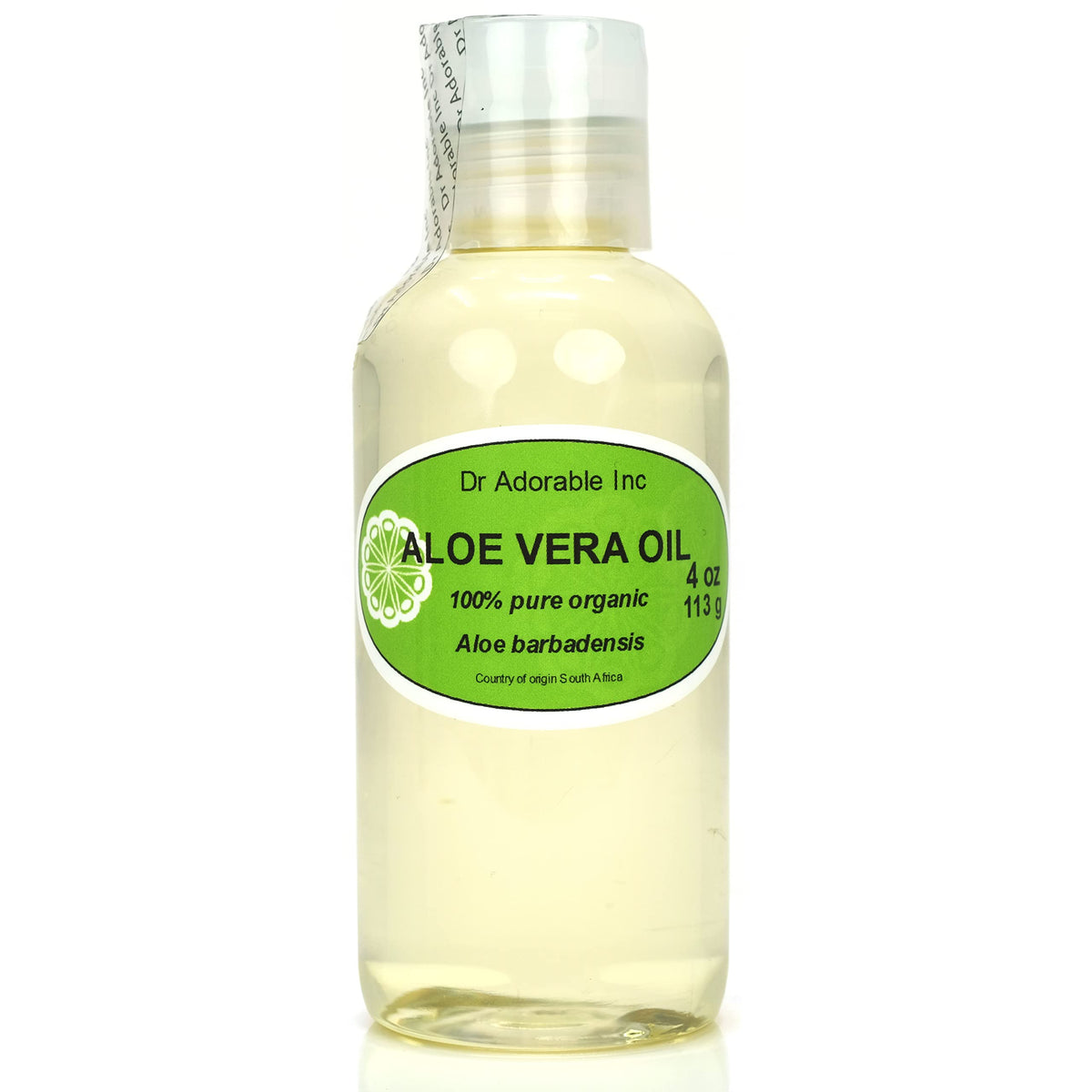 Dr Adorable huile aloé véra pur - bouteille prête à hydrater la peau