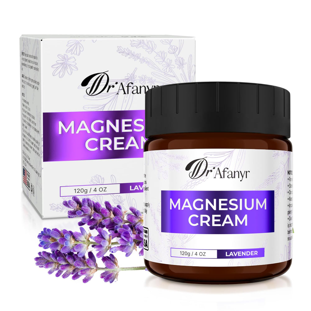 DR.Afanyr Crème Magnesium Dormir Lavande — apaise le stress et favorise le sommeil.