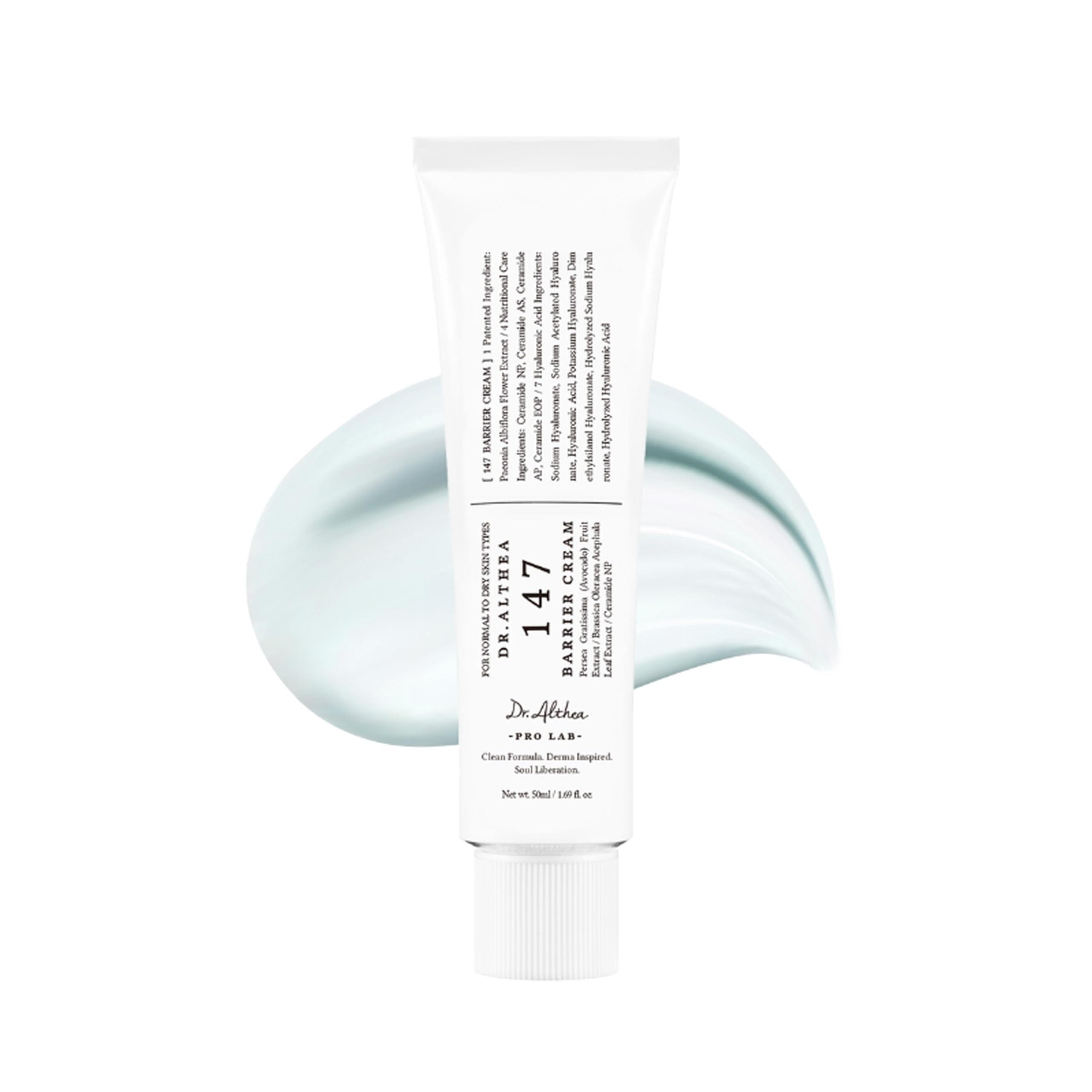 Dr.Althea 147 Crème Barrière – emballage élégant et pratique pour routine quotidienne