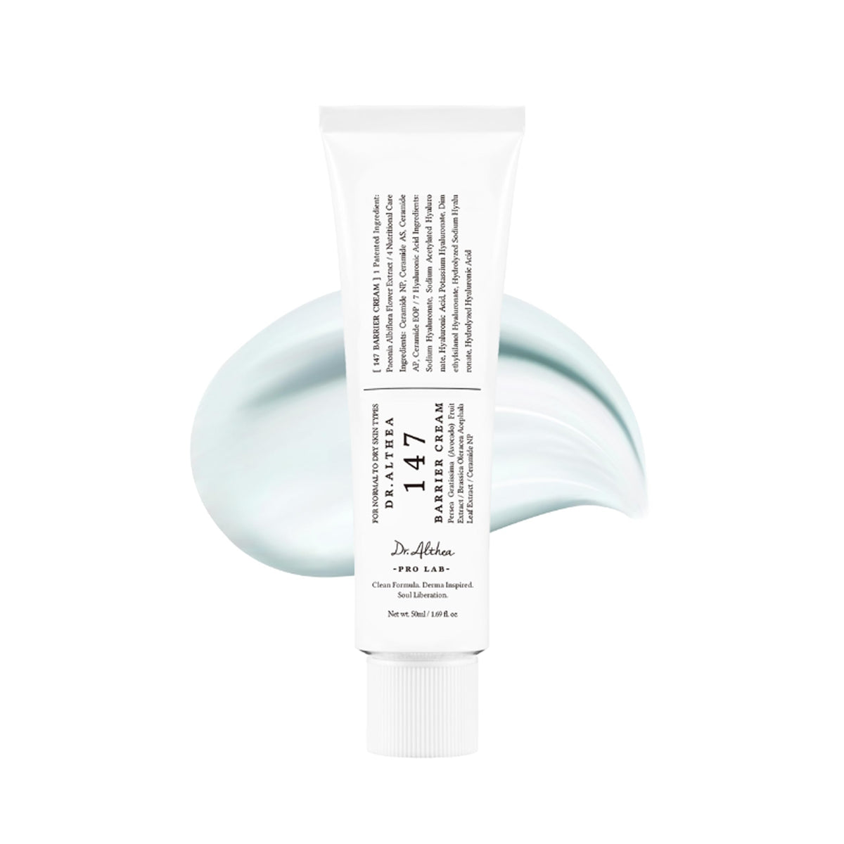 Dr.Althea 147 Crème Barrière – emballage élégant et pratique pour routine quotidienne