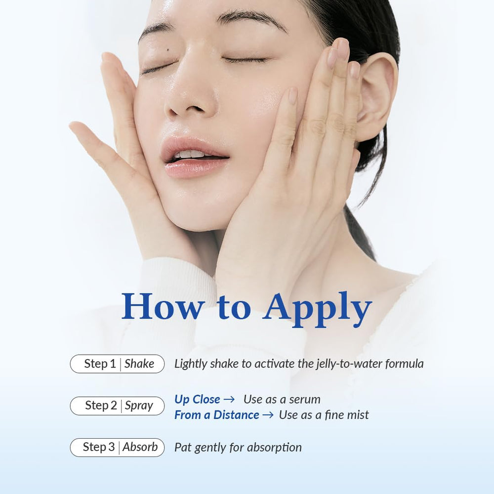 Produit certifié végan Dr.Althea Aqua Marine Jelly Mist et sans parfum.