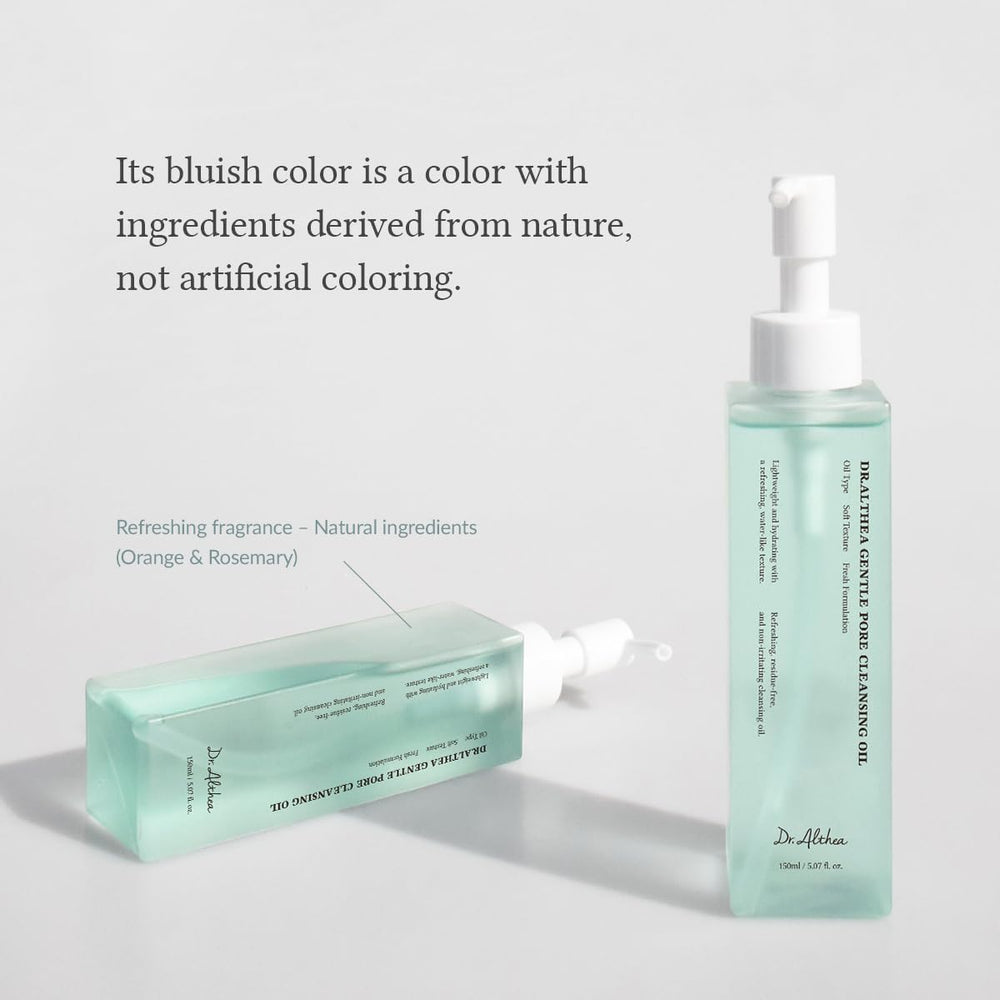Dr.Althea huile démaquillante texture légère et aqueuse pour une sensation fraîche.