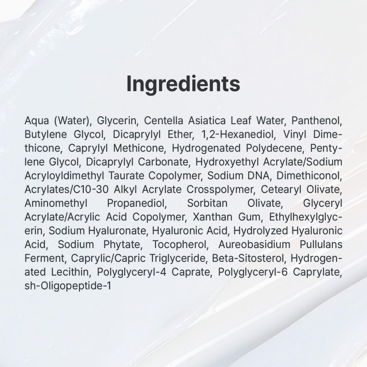 Soin végan certifié sans colorants ni parabènes.
