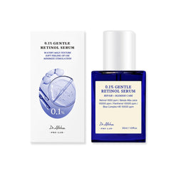 Dr.Althea Sérum 0,1% Retinol en bouteille, texture légère et absorption rapide.
