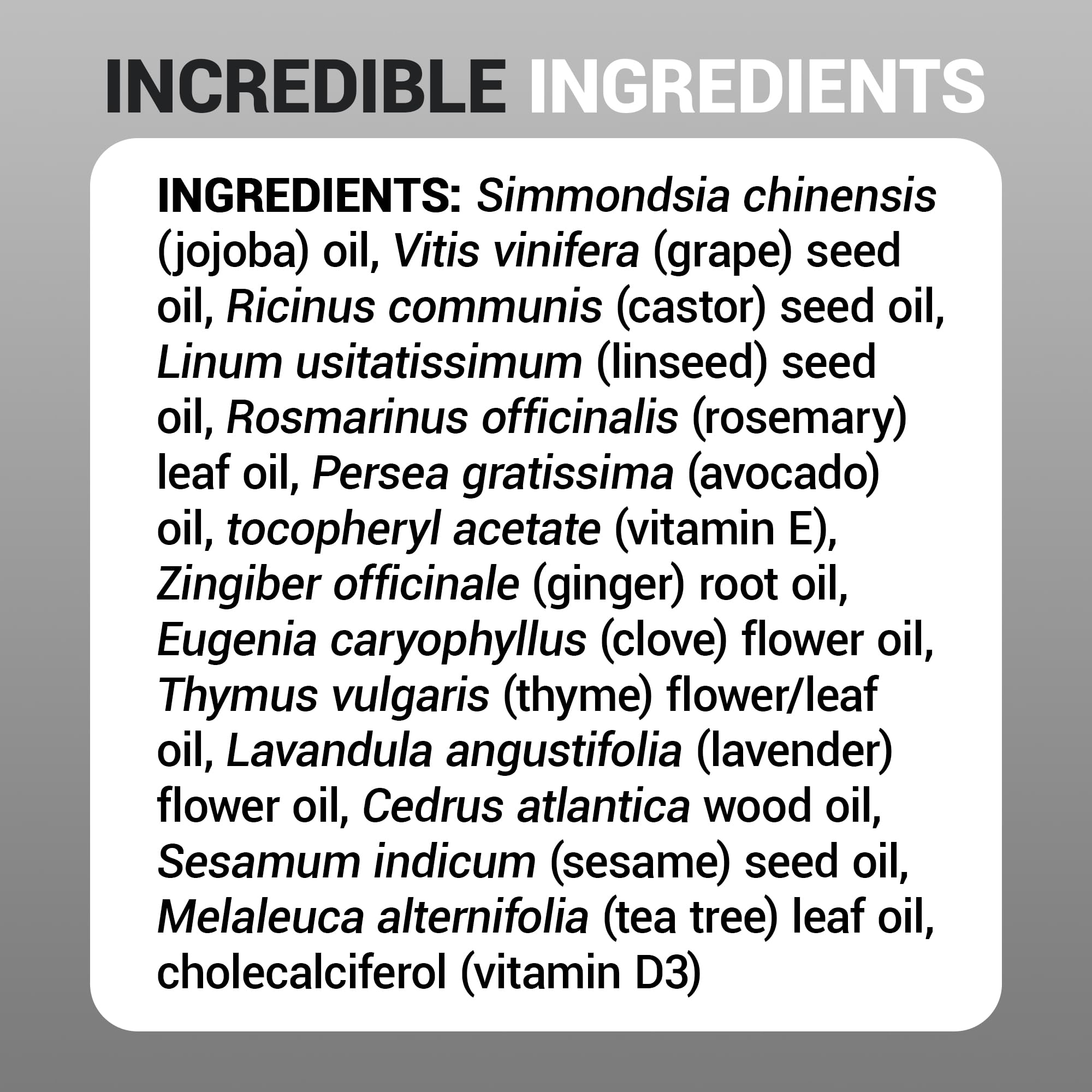Formule Dr. Berg sans sulfates et sans parabènes pour cheveux sensibles.