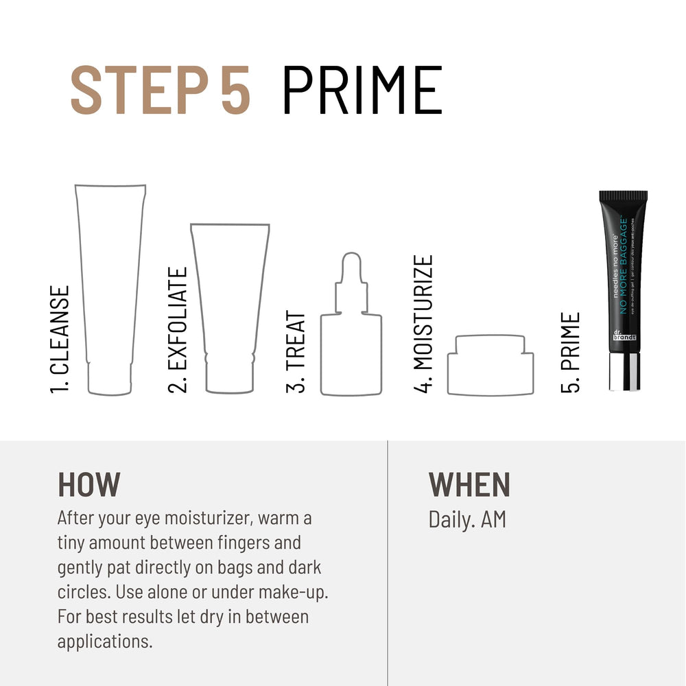 Dr Brandt Needles No More – Application sans effort sur zone sèche.