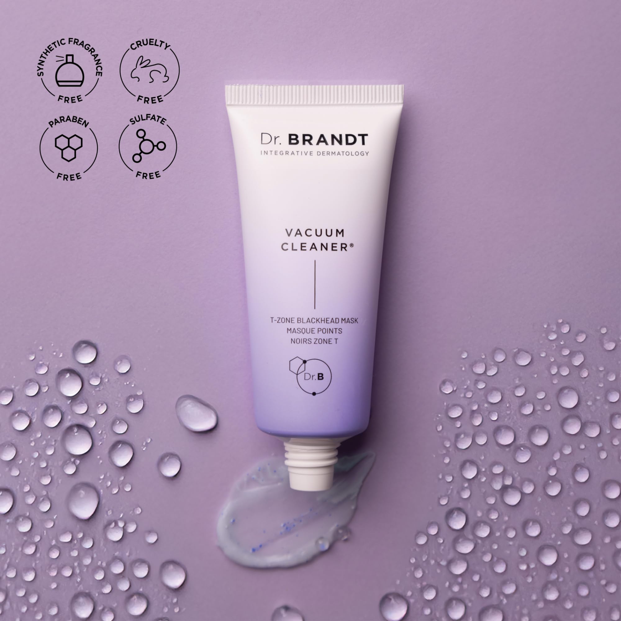 Dr. Brandt Pores No More – peau plus lisse et réduction visuelle de la brillance.